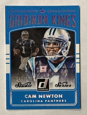 2016 Donruss Gridiron Kings Studio Series 157/250 Cam Newton #4 Ungraded