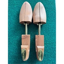 Salvatore Ferragamo Aromatic Cedar Wood Shoe Trees Large Excellent Condition