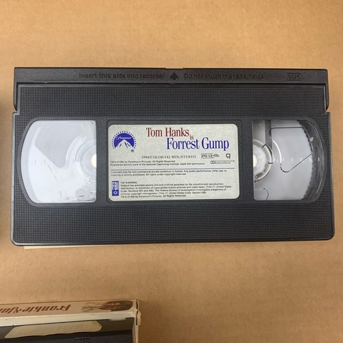 Frankie und Johnny (R), Forrest Gump (PG-13) & Ghost (PG-13). Gebrauchte VHS - Bild 7 von 9