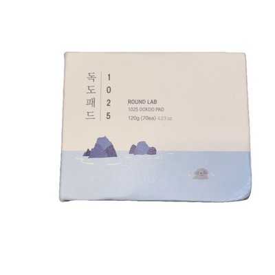 Round Lab 1025 Dokdo Pad, 70 Pads, 4.23 oz (120 g)