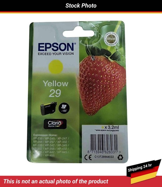 C13T29844022 Epson Expression Home XP-335 Ink Cartridge Yellow-image