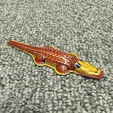 Vintage Tin Litho Aligator Clicker/Noisemaker