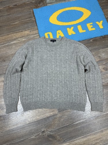 Damen WALKER SLATER grau Kaschmir Kable Strick Pullover Größe XL - Bild 4 von 19