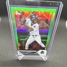 2023 Topps Pro Debut Marco Luciano PD-26 Green Foil /99 Eugene Emeralds RC