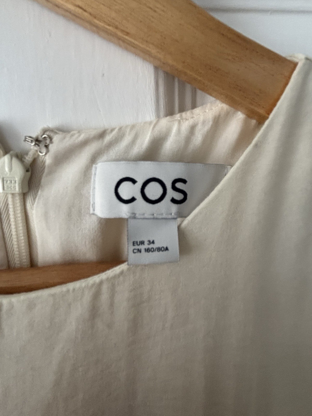Cos Dress New Without Tags Size 6/XS Off White Colour | eBay UK