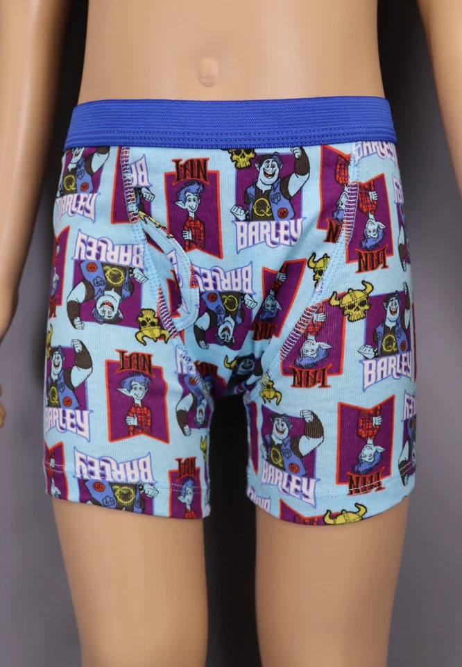 Paquete de 5 calzoncillos boxer 100 % algodón peinado de la película Pixar Onward de Disney para niños talla: 6 Foto 4 de 4