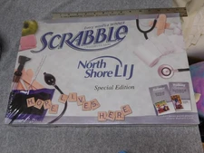 Scrabble North Shore LIJ Special Edition Board Game USAopoly 2011 New Sealed