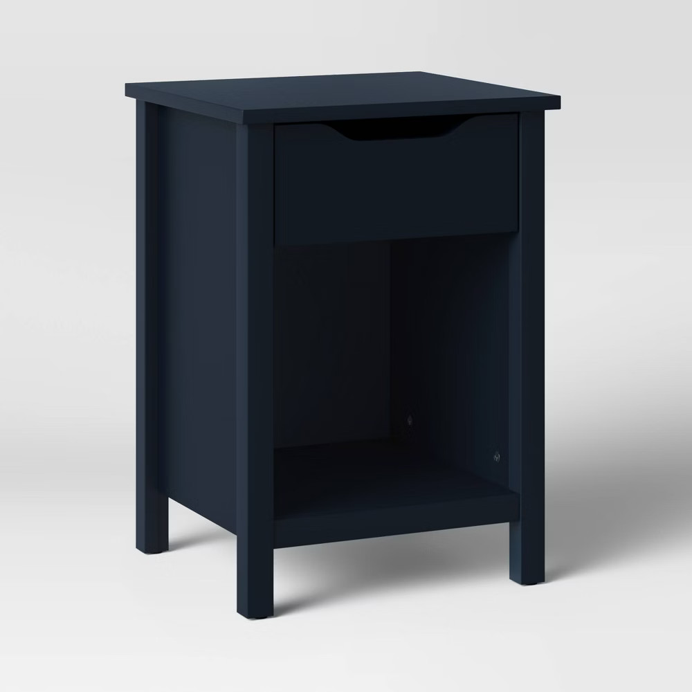 Pillowfort Kids Bedside Cabinet Nightstand Table Drawer Storage Laminated Blue 12890₽