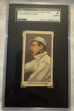 1911-16 Peoples Tobacco T216 Kotton Tobacco Eddie Plank SGC HOF