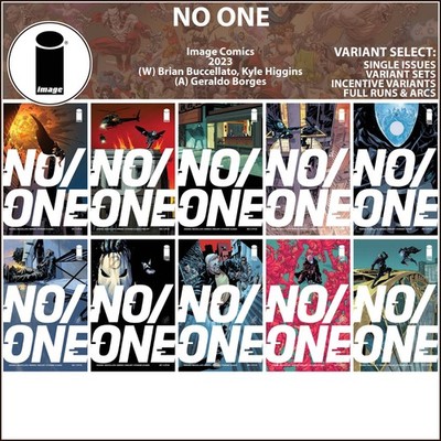 No One (2023) #1 2 3 4 5 6 7 8 9 10 Image Comics COVER SELECT