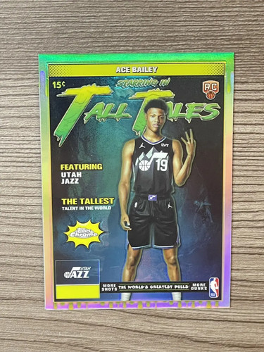 2025 Topps Chrome Ace Bailey Base (RAW)