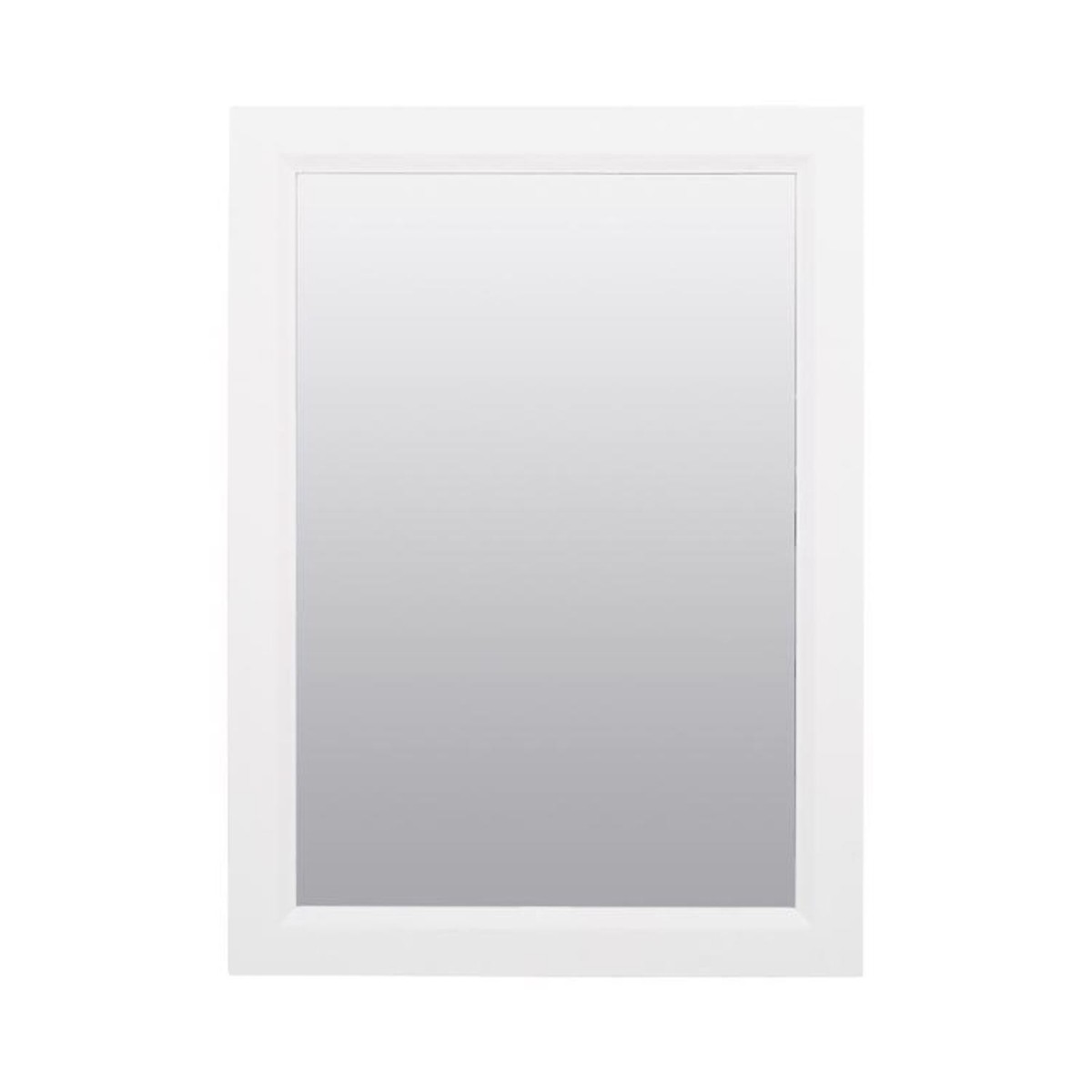 Zenith W231 White Plastic Rectangle Medicine Cabinet 22.38 H x