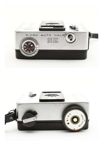 Ricoh Auto Half SE 35mm Film Camera Silver Tested - Picture 6 of 10