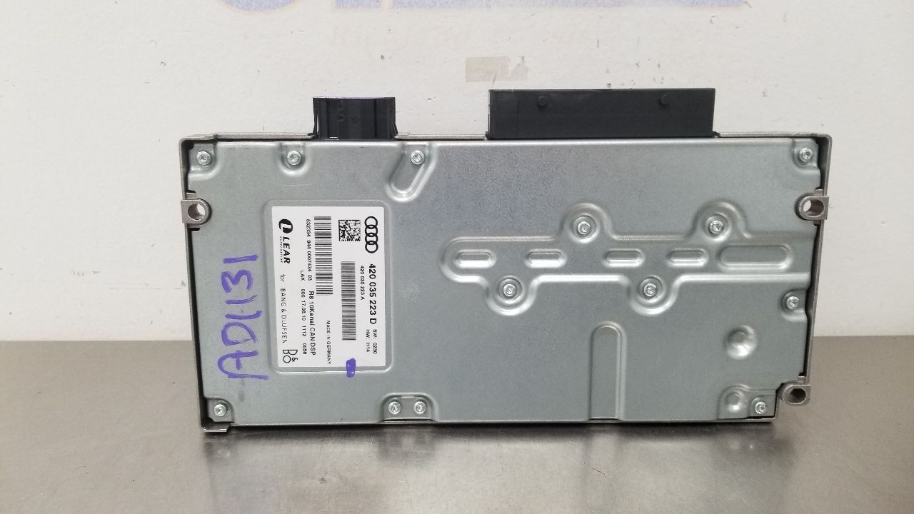 11 AUDI R8 RADIO AUDIO AMPLIFIER AMP 420035223D