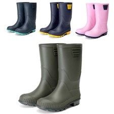 Kids Boys Girls Toddlers Rain Boots Lightweight Outdoor Rainy Day Play Boots