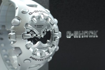[N NEUWERTIG] CASIO G-SHOCK GA-V01A Silber Analog-Digital Herren QZ Uhr aus...