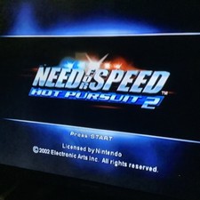 Need for Speed: Hot Pursuit 2 (Nintendo GameCube, 2002) Complete CIB Manual
