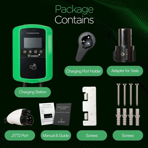 11.5kW Level 2 Smart Home Charging Station for all non-Tesla EVs | App Control - Photo 9 sur 9