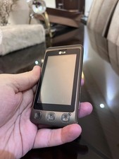 Vintage  LG Touchscreen Slider Mobile Phone   Silver Early 2000s Model 