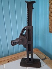 Walker Car Jack Marked 07-a - 07nl Ratchet Style Cast Iron Model T