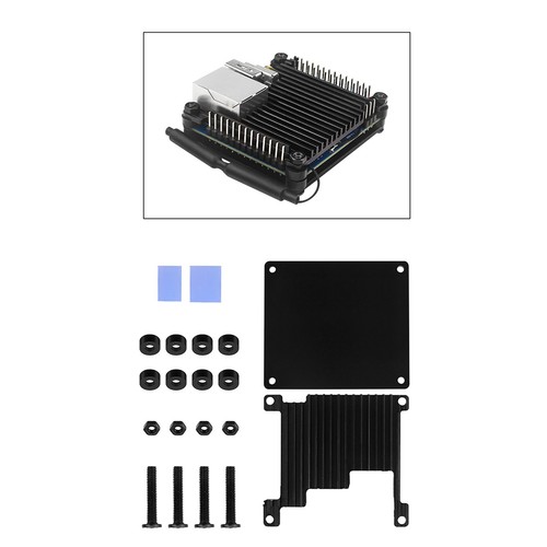 1PC New Passive Cooling Heat Sinks Case for Orange Pi Zero 3 Aluminum Alloy Case - Bild 5 von 14