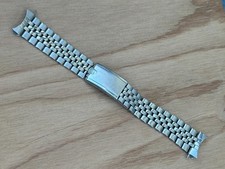 Vintage 1968 Rolex Jubilee Watch Bracelet 6251H 20MM Big Crown With 55 End Links