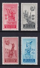 BELGIUM 1948 Edward Anseele set of 4 SG 1245-1248 MH/* (CV £19)