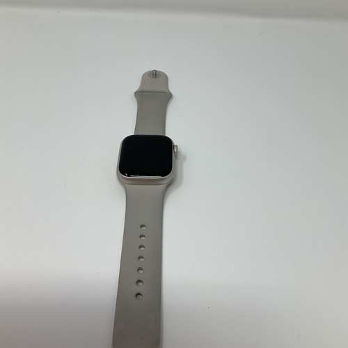 Apple Watch Series 8 41mm Starlight Case Starlight Sport Band GPS MNU93LL/A - Zdjęcie 2 z 9