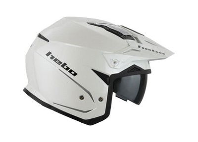 HEBO Offener Jet-Trial-Helm 5 MONOCOLOR