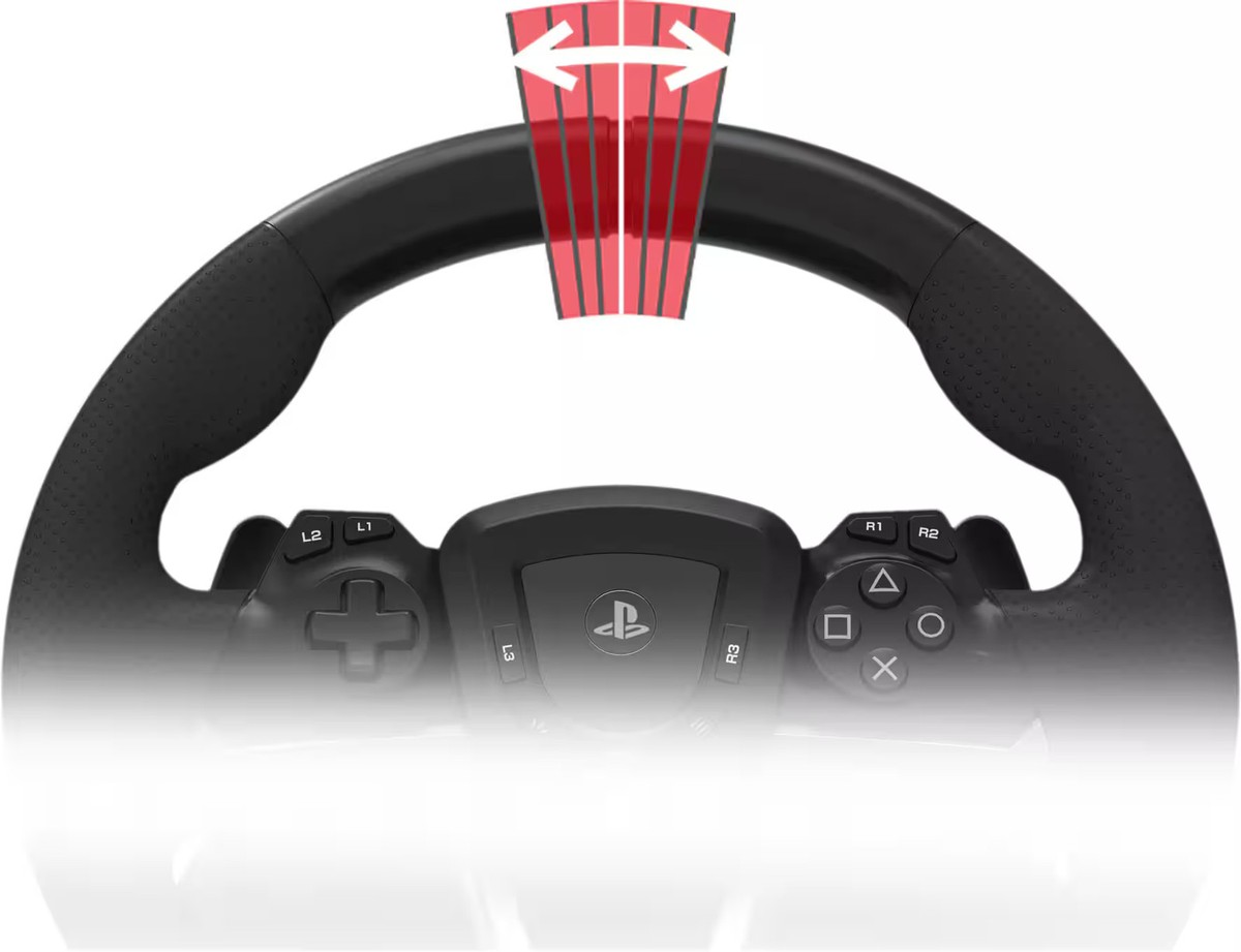 HORI Racing Wheel Apex for Playstation 5 -Black - SPF-004U