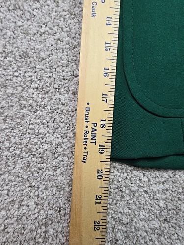 Vintage Wilsons Suit Jacket Mens Medium Dark Green Snap On Pocket Patch Business - Picture 12 of 16
