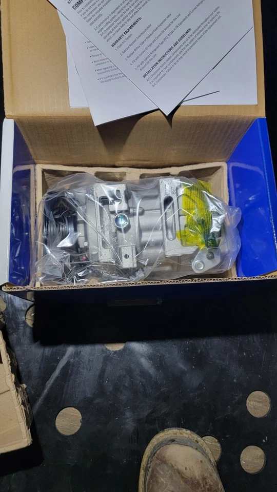 Подходит для Nissan Altima & Sentra 2007-2012 годов выпуска компрессор кондиционера премиум-класса со сцеплением T68664 - Изображение 4 из 4