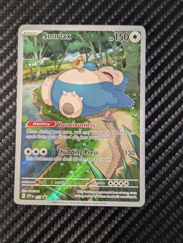 Pokemon Card Snorlax SVP 051 Scarlet Violet 151 ETB Promo