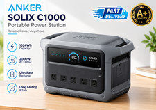 Anker SOLIX C1000 Gen 2 Portable Power Station - 1,024Wh
