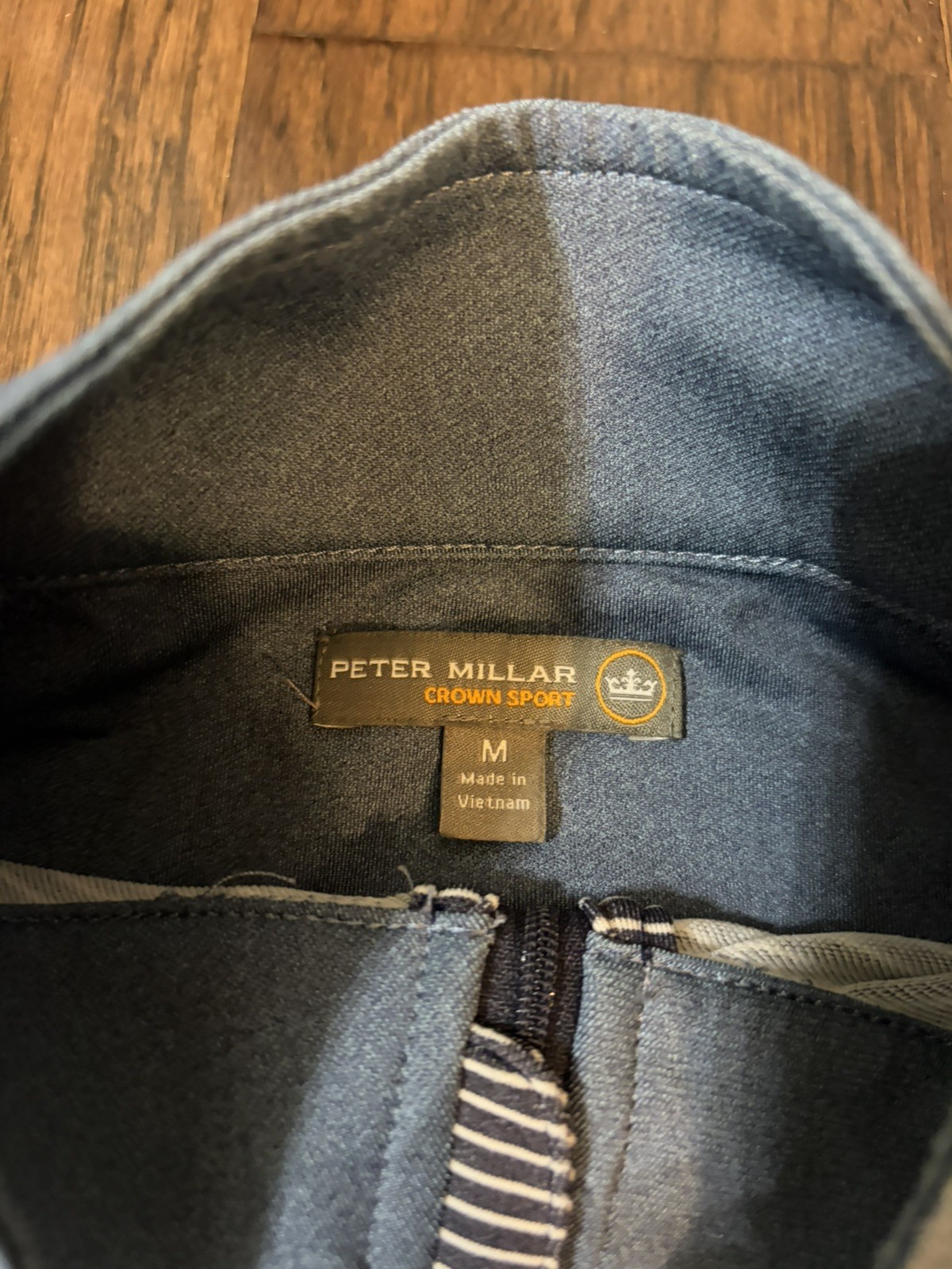 Peter Millar Pullover Mens M Performance Quarter … - image 3