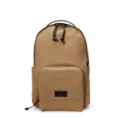 Polo Ralph Lauren Leather Trim Canvas Backpack Montana Khaki