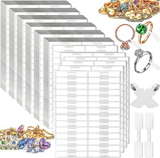 2000PCS Price Tags Stickers Jewelry Price Tag Labels, White Blank Pricing Sticke
