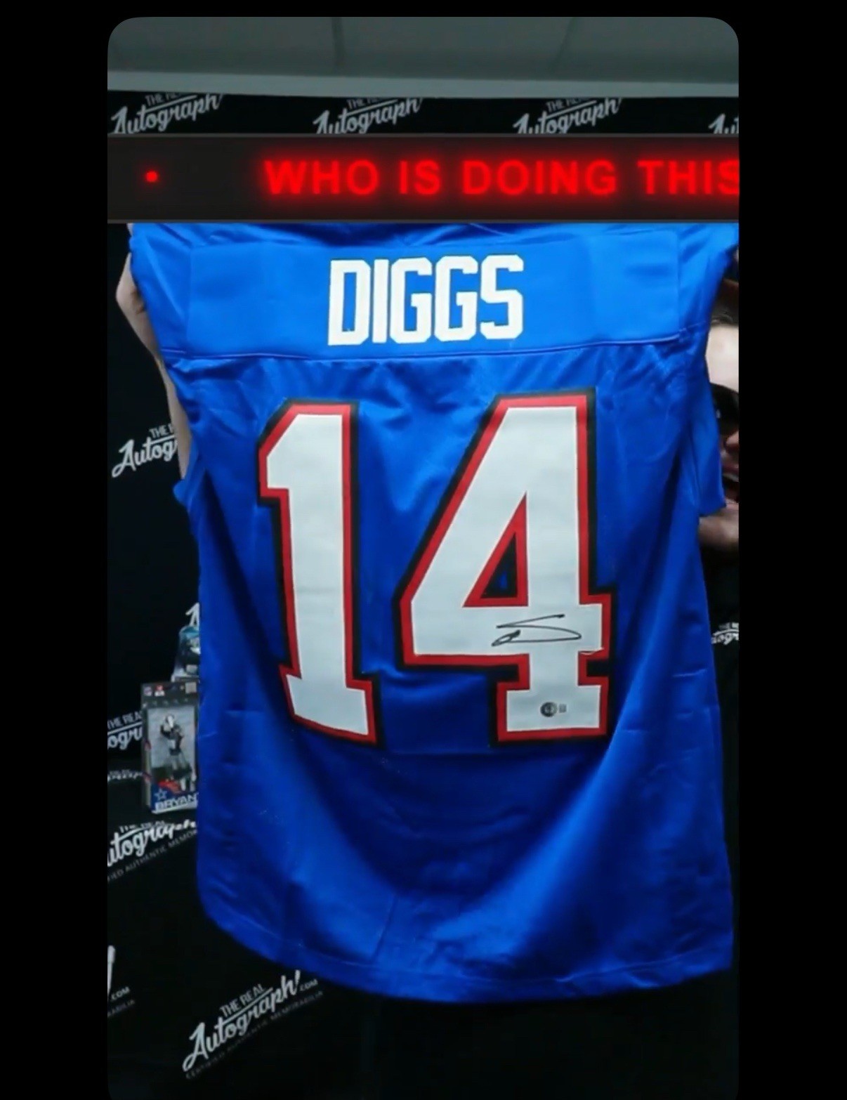 stefon diggs Autographed Signed Buffalo Bills 