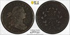 1802 Draped Bust Large Cent 1C, NoStems, PCGS Gold Shield, Very Fine (VF) Detail — photo 1