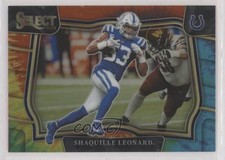 2022 Panini Select Field Level Tie-Dye Prizm 4/25 Shaquille Leonard #459 v9t