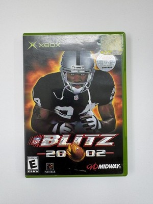 NFL Blitz 2002 Microsoft Xbox Arcade Football Midway Sports CIB Complete