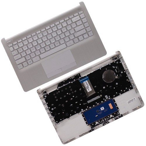 Zamiennik do HP 14-DK1012NO Obudowa laptopa Palmrest Touchpad Klawiatura Wielka Brytania - Zdjęcie 3 z 5