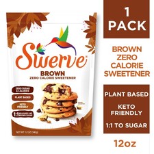 Swerve Ultimate Sugar Replacement Sweetener, Brown Sugar Replacement, 12 oz