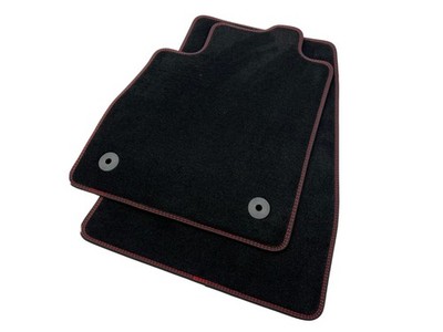 Original Ford ST Line Fussmatten Fiesta Velours schwarz Puma Teppich vorne Rot