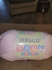 Bernat Baby Sport, 1 Skein Color:Pink Rose 10.5 oz