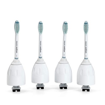 4 Pack Philips Sonicare Replacement Toothbrush Brush Heads E Series HX7002 Elite