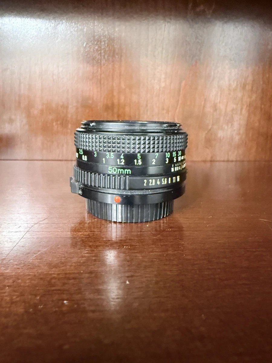 Canon 50mm Focal f/2 Camera Lenses for sale | eBay