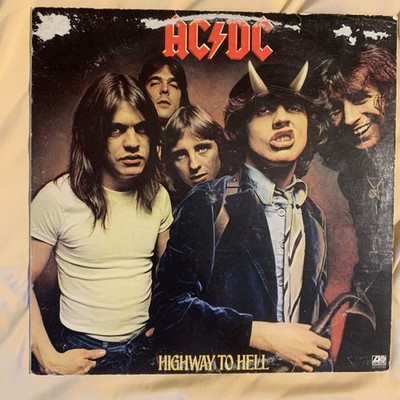 AC/DC Highway To Hell Vinyl Record Album 1979 ATLANTIC SD 19244