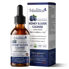Kidney Cleanse Supplement Herbal Drop Kidney Support Formula With Cranberry 60ml