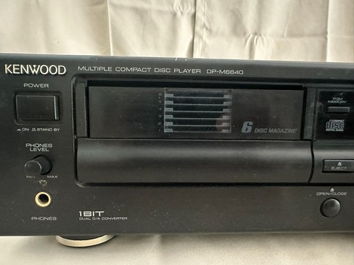 Kenwood Multiple Compact Disc Player DP-M6640 6-Disc - mit Fernbedienung GETESTET